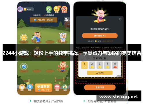 2244小游戏：轻松上手的数字挑战，享受智力与策略的完美结合