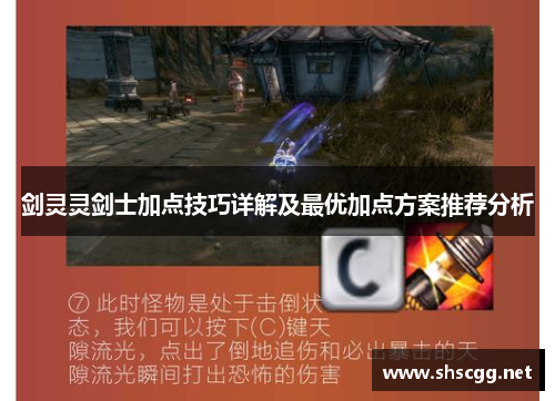 剑灵灵剑士加点技巧详解及最优加点方案推荐分析
